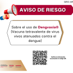 AVISO DE RIESGO SOBRE EL USO DE DENGVAXIA