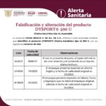 Alerta Sanitaria Sobre la Falsificación y Alteración del producto DYSPORT® 500 U