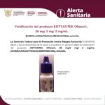 Alerta Sanitaria Sobre la Falsificación del producto KRYTANTEK Ofteno®, 20 mg/ 5 mg/ 2 mg/mL (DORZOLAMIDA/TIMOLOL/BRIMONIDINA), solución