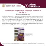 Alerta Sanitaria Sobre la Falsificación del producto Seretide® Diskus® 50 µg/100 µg